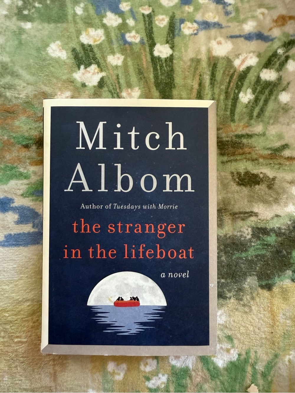 The Stranger in the Lifeboat by Mitch Albom Inspirational Fiction Novel